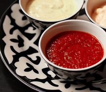 Томаты с базиликом