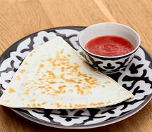 Кутаб с сыром и зеленью