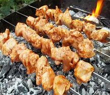Шашлык из куриного филе
