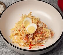 Салат Мясной с чипсами