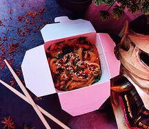Wok Удон с говядиной