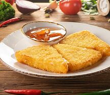 Сулугуни в хлебной корочке