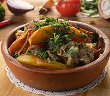 Оджахури с телятиной