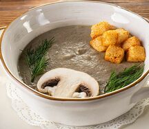 Крем-суп из шампиньонов