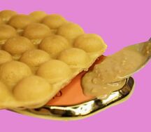 Вафля с Арахисовой пастой