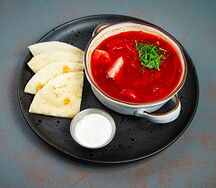 Борщ с уткой