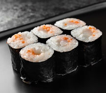 Классический ролл с гребешком