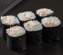 Классический ролл с креветкой