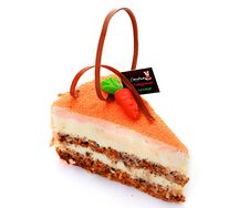 Морковное пирожное