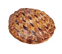 Осетинский пирог с клубникой