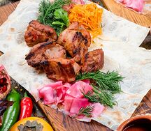 Шашлык из куриных бедрышек