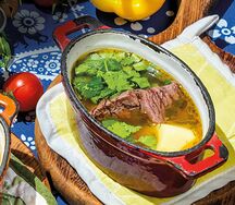 Хашлама с говядиной