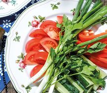 Овощная тарелка