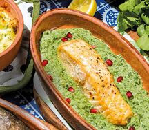 Семга по-гурийски