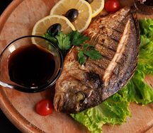 Дорадо На мангале