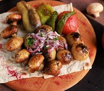 Овощи на мангале