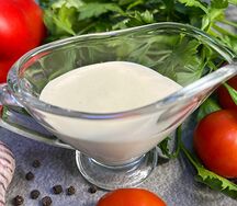 Соус белый чесночный