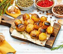 Картофель на мангале