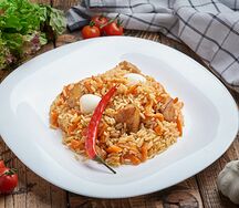 Узбекский плов с бараниной