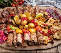 Ассорти мяса на мангале