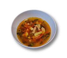 Солянка сборная мясная со сметаной
