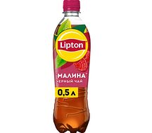 Lipton черный чай Малина