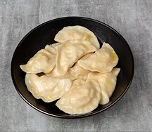 Вареники с картошкой луком и грибами