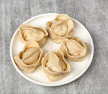 Манты с бараниной и телятиной