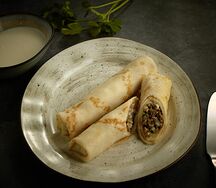 Блины с мясом