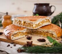 Пирог с капустой