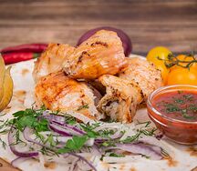 Шашлык куриный из филе грудки