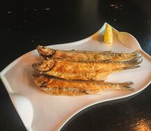 Жареная дальневосточная корюшка