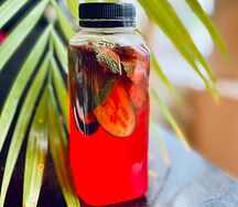 Лимонад Клубника-огурец