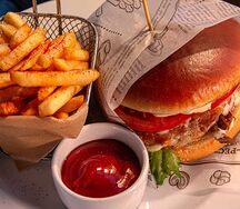 Бургер из говядины