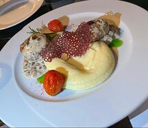 Котлеты из кролика с картофельным пюре