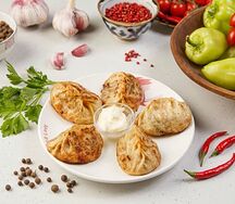 Манты жареные