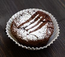 Шоколадный кекс без муки