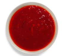 Борщ с куриным филе