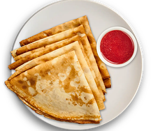 Блинчики с джемом