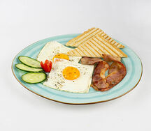 Яичница глазунья