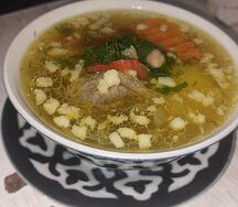 Шурпа с бараниной