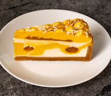 Чизкейк Манго-маракуйя