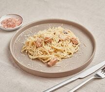 Паста с лососем