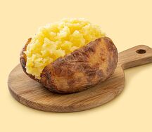 Крошка картошка с растительным маслом