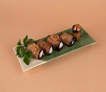 Баклажаны с ореховой начинкой