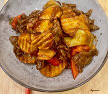 Говядина с картофелем