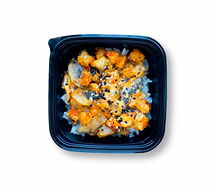 Рис с креветками и овощами