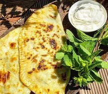 Кутаб с зеленью