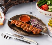 Шашлык из куриного бедра