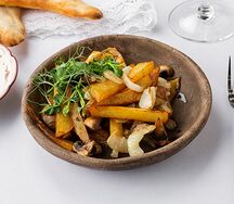 Жареный картофель по-домашнему
